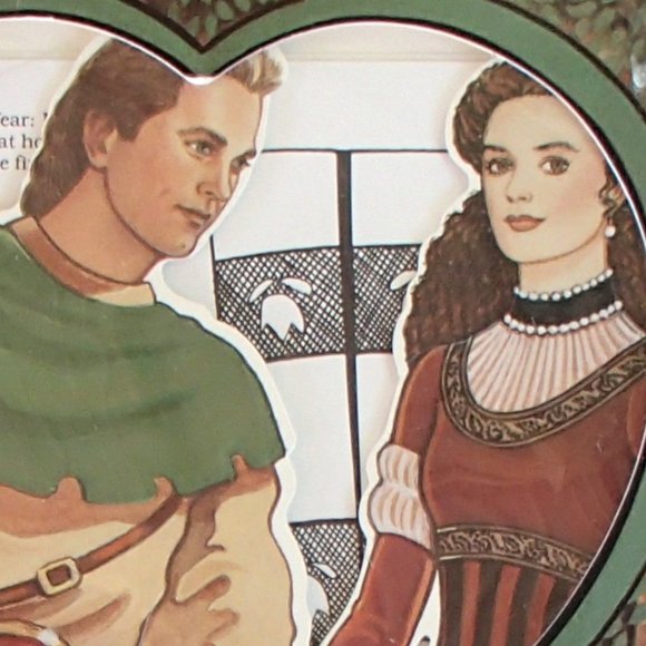 Robin Hood Maid Marian 12" Paper Doll Book Peck Aubry Collection 1994 USA Uncut - Picture 10 of 13